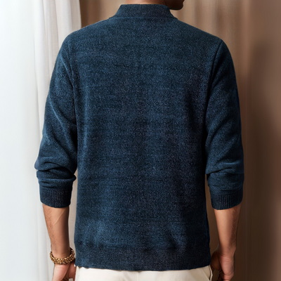 Lässiger Strickpullover für Herren
