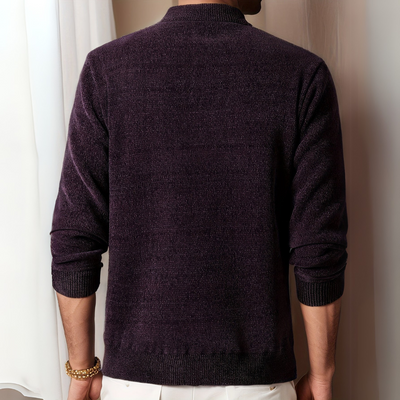 Lässiger Strickpullover für Herren