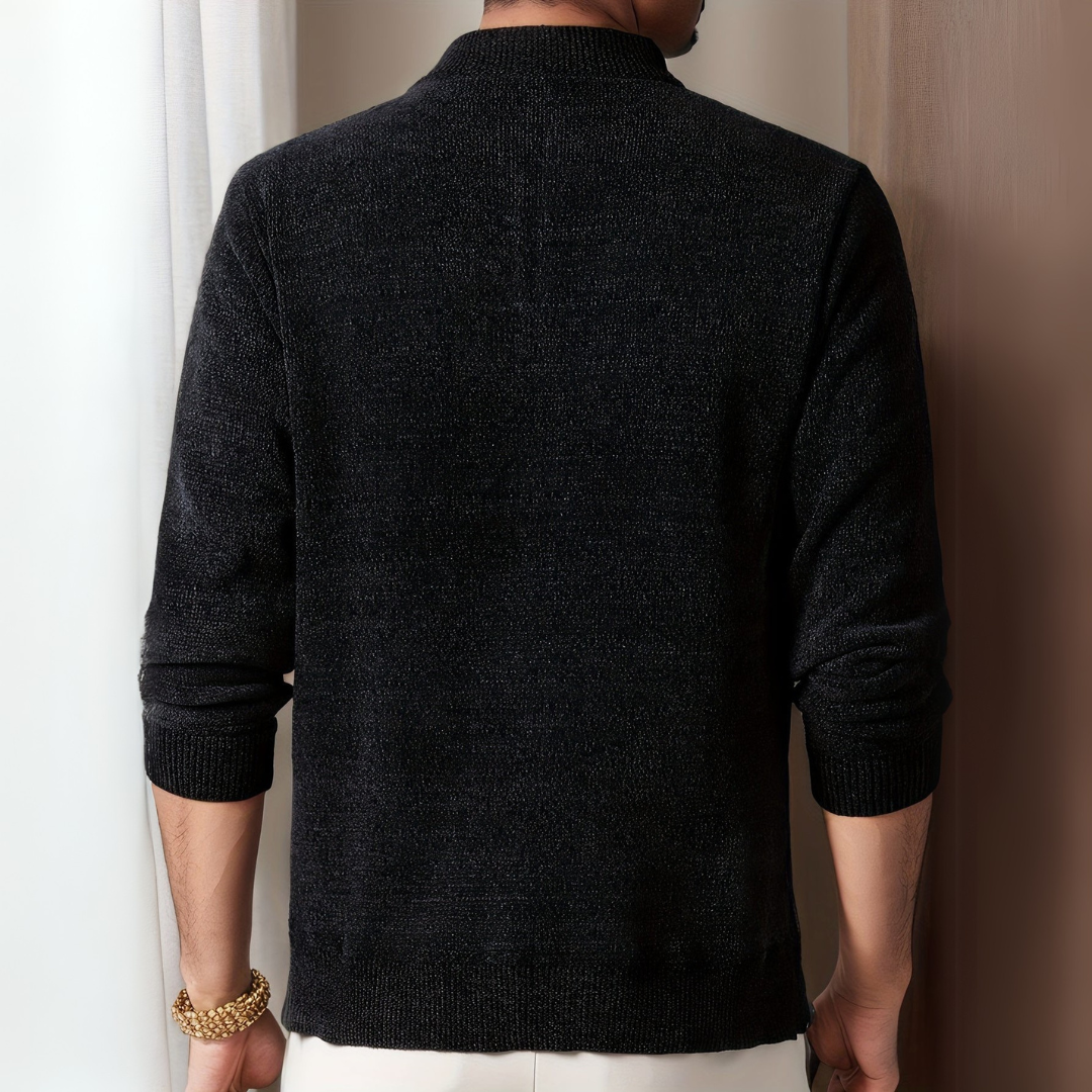 Lässiger Strickpullover für Herren