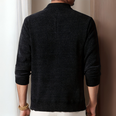 Lässiger Strickpullover für Herren
