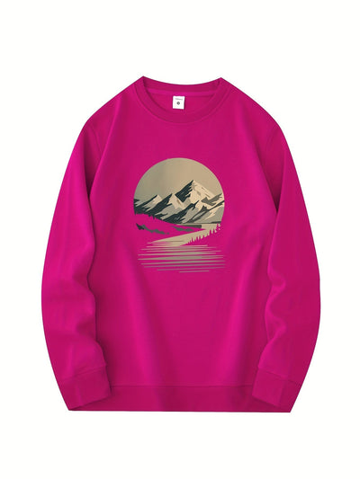 Lässiger Lockerer Pullover für Herren