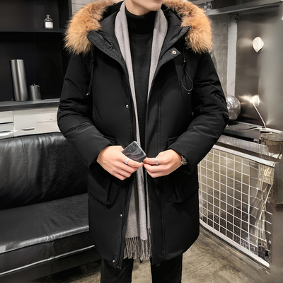 Lässiger Wintermantel für Herren
