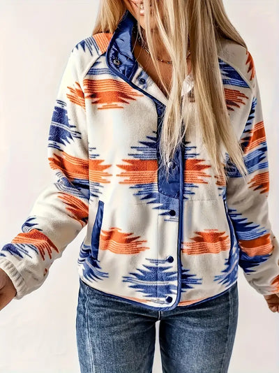 Finley | Trendige Aztec-Muster Jacke