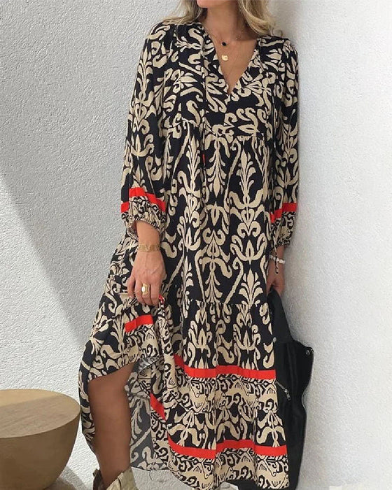 Kleid mit langen Ärmeln Shari