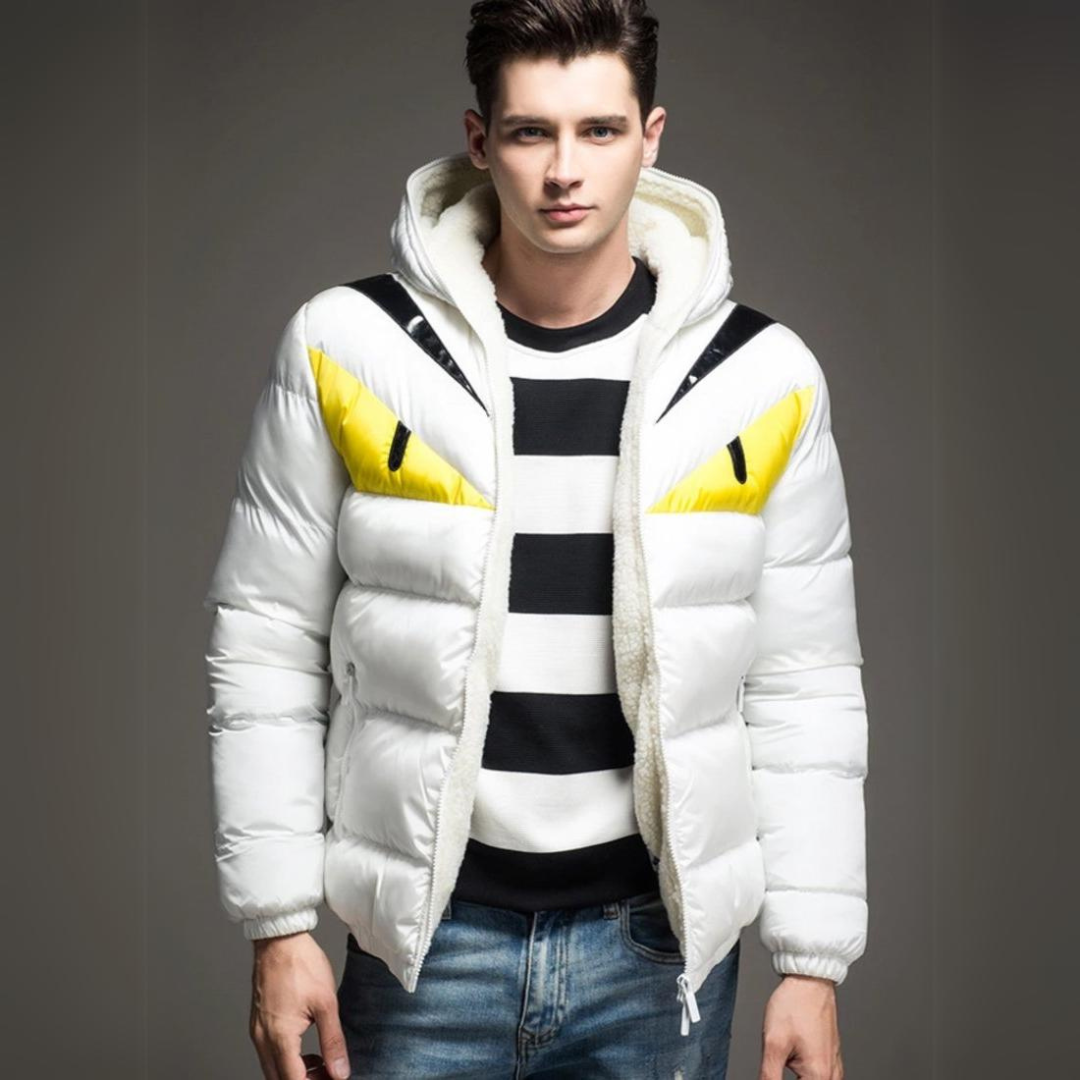 Warme Wattierte Jacke für Herren
