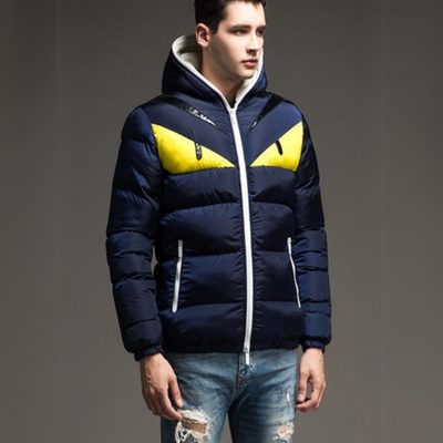 Warme Wattierte Jacke für Herren