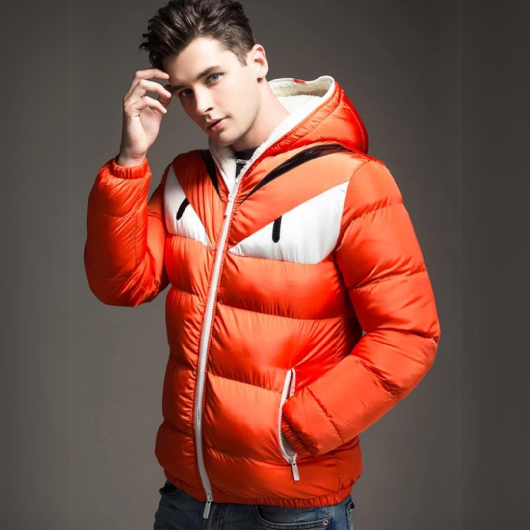 Warme Wattierte Jacke für Herren