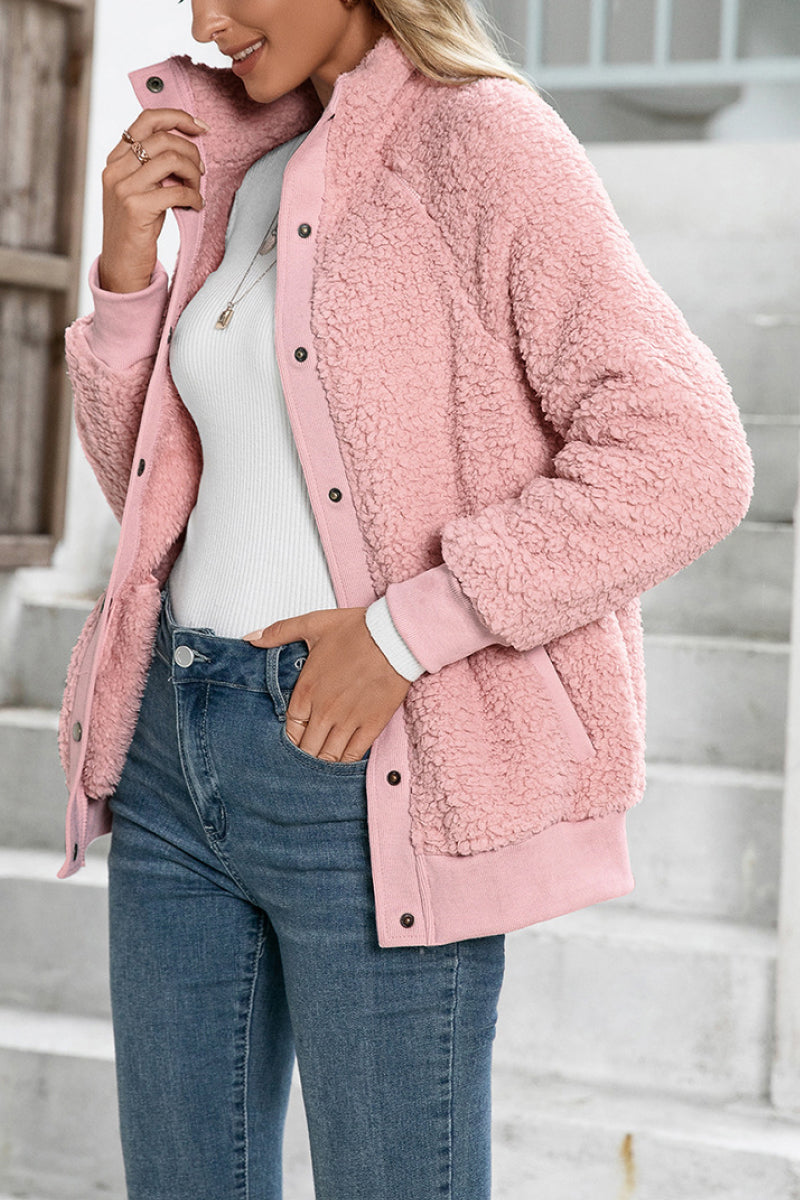 Sydney® | Gemütliche Langarmjacke mit Knöpfen