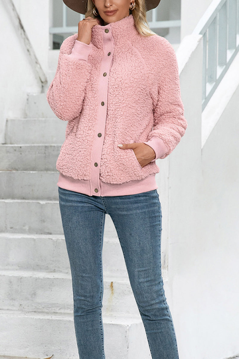 Sydney® | Gemütliche Langarmjacke mit Knöpfen
