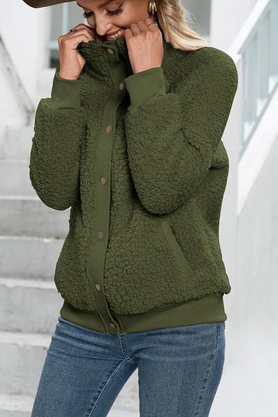 Sydney® | Gemütliche Langarmjacke mit Knöpfen