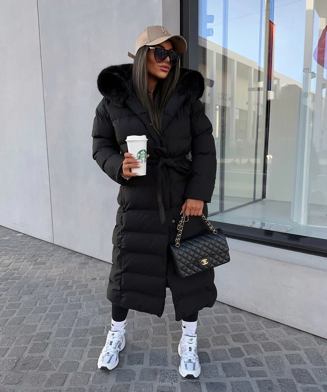Quiana® | Langer Wintermantel