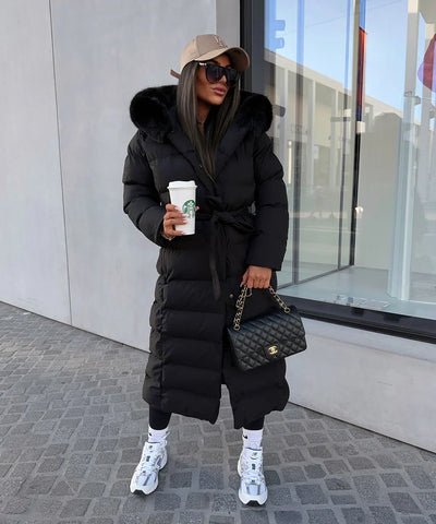 Quiana® | Langer Wintermantel