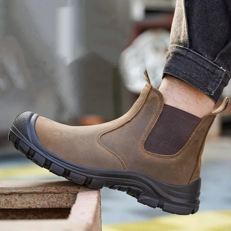 Stylische Sicherheitsstiefel für Herren