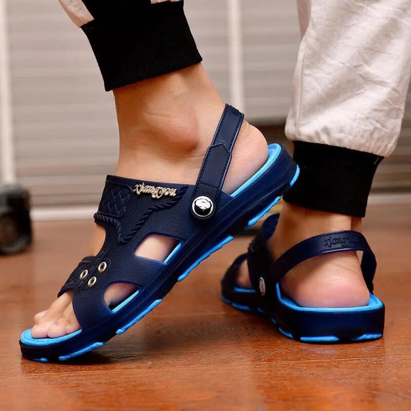 Klaas - Robuste und Stilvolle Herrensandalen