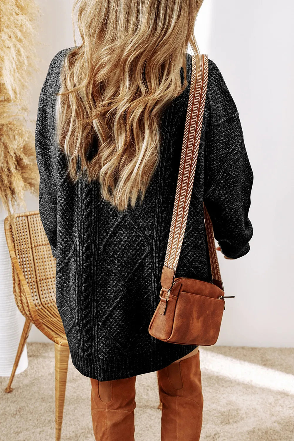 Selena® | Langer Strickpullover