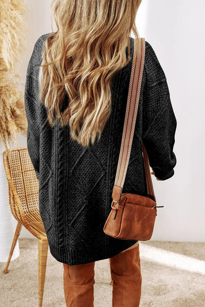 Selena® | Langer Strickpullover