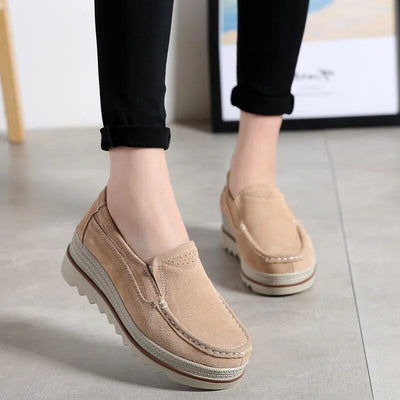 Jesslynn - Damen Plateau-Loafers