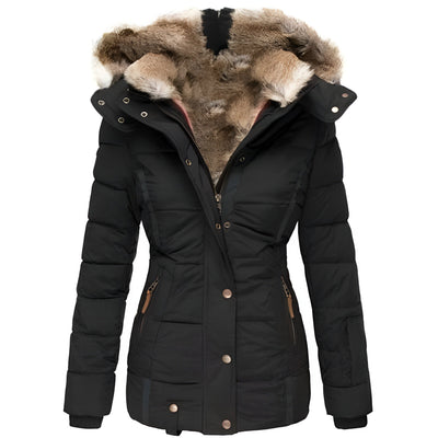 Ariadna® | Wintermantel mit Kunstpelz