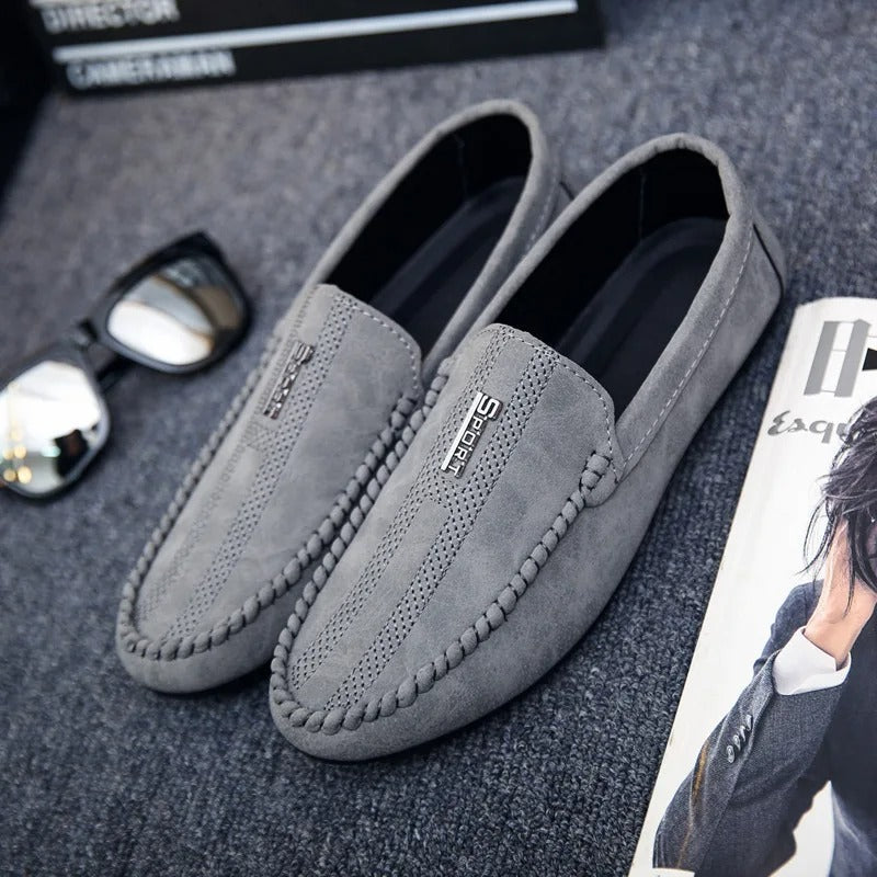 Aziel - Schlanke Loafers aus Leder