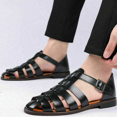 Ollie - Klassische Und Elegante Ledersandalen