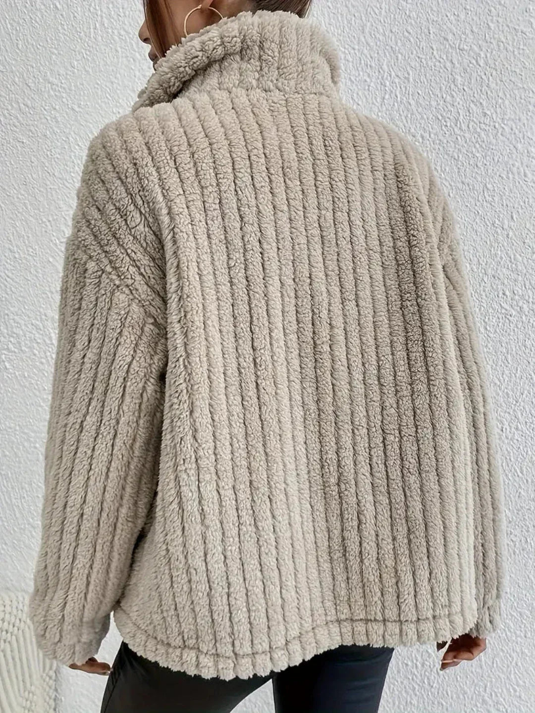 Elsa® | Strickjacke mit doppelseitigen Samtknöpfen