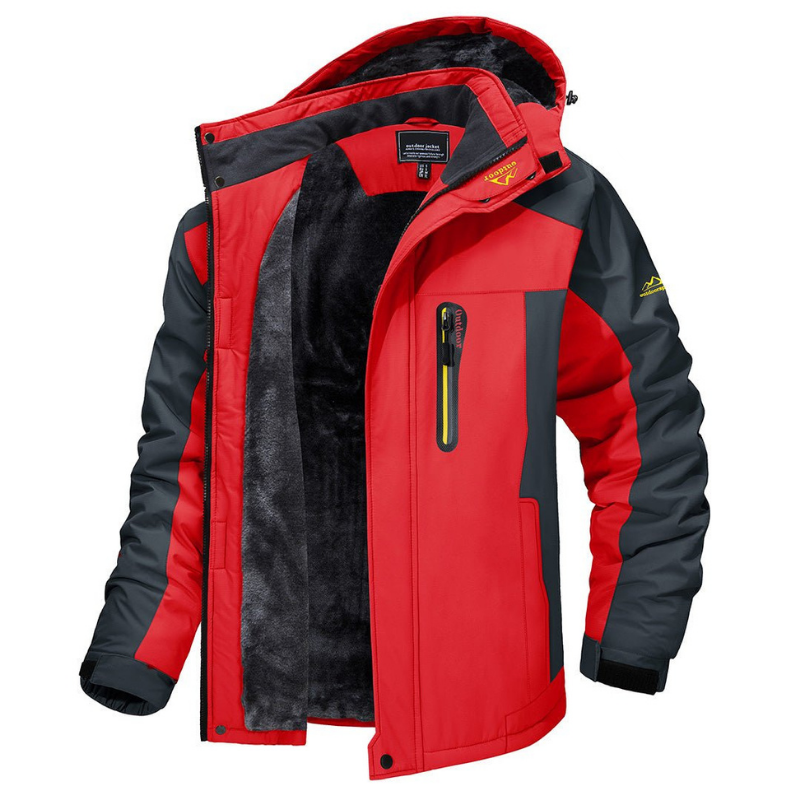 Karlo Herren Winterjacke mit wasserdichter Funktion