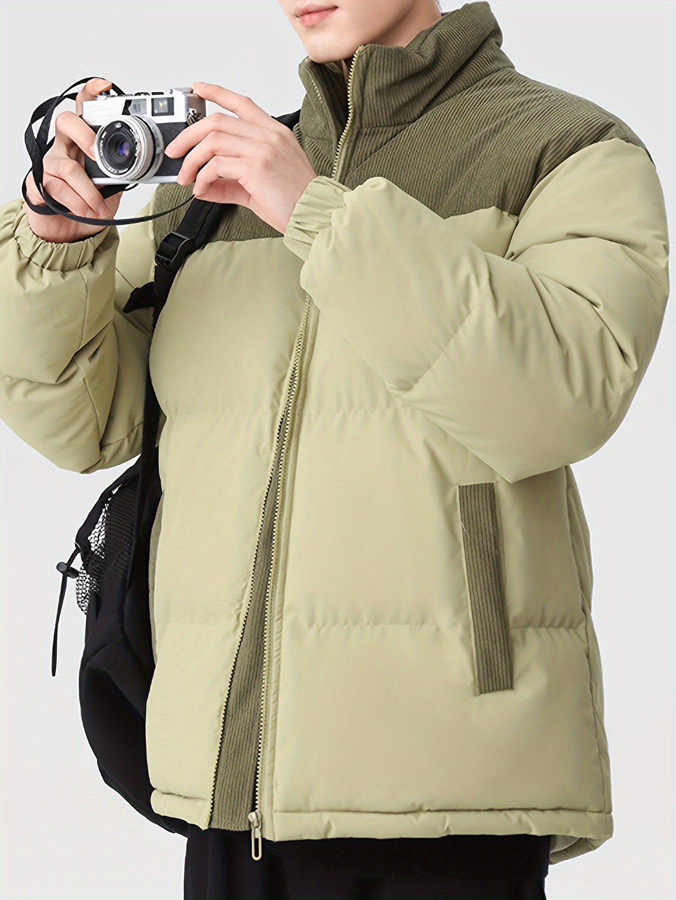 Stylische Pufferjacke für Herren