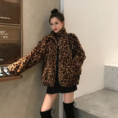 Larissa | Gemütliche & Schicke Leopardenjacke