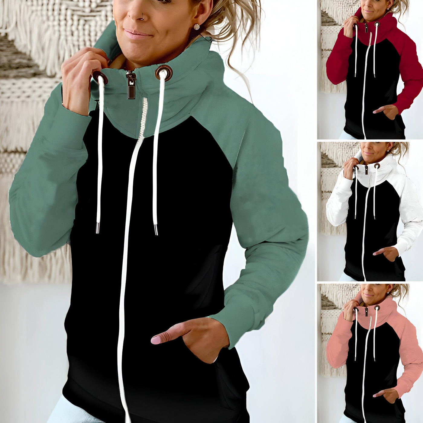 Sandra | Bleib warm im Stil: Der ultimative Winterhoodie
