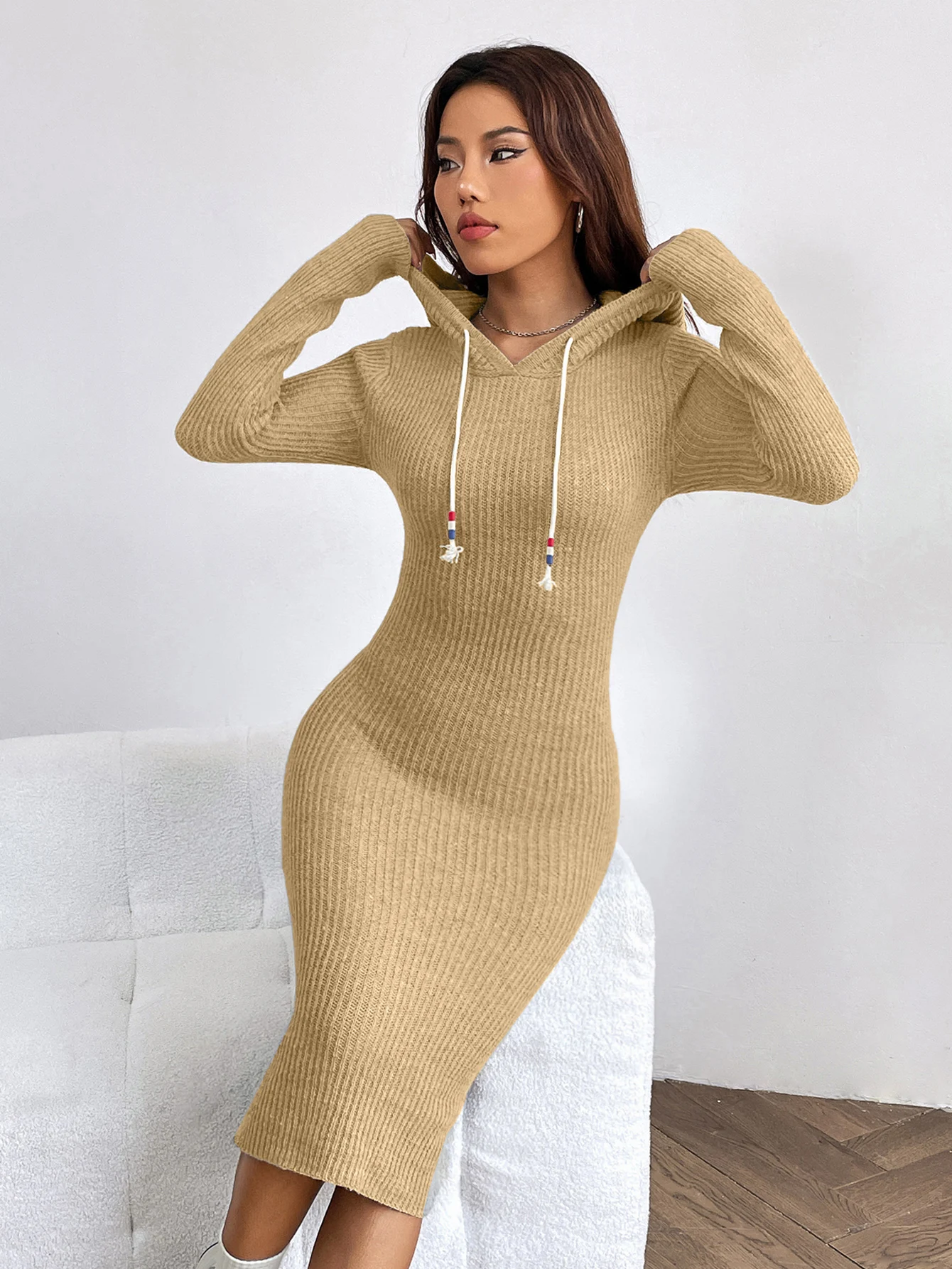 Eliana® | Bequemes Kleid mit Kapuze