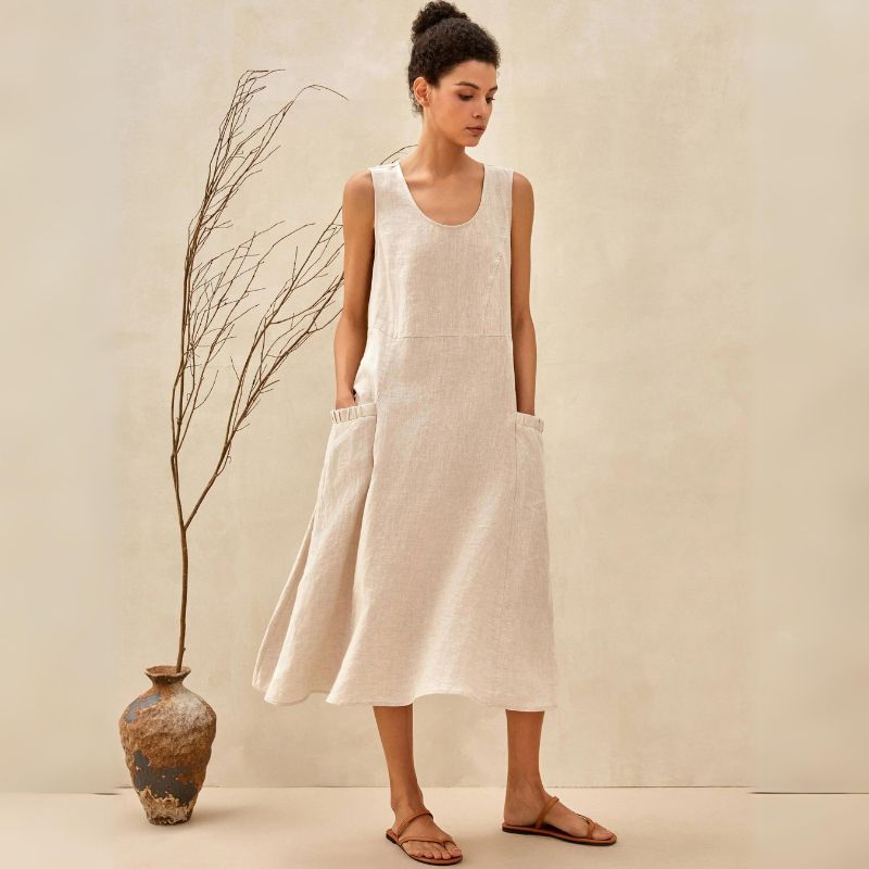 Kleid mit praktischen Taschen Katrin