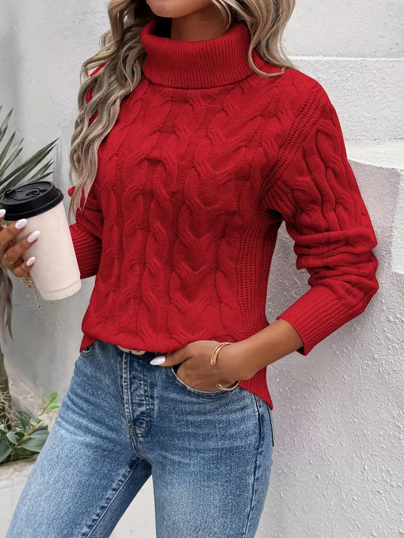 Matilda® | Verdrehter Rollkragenpullover