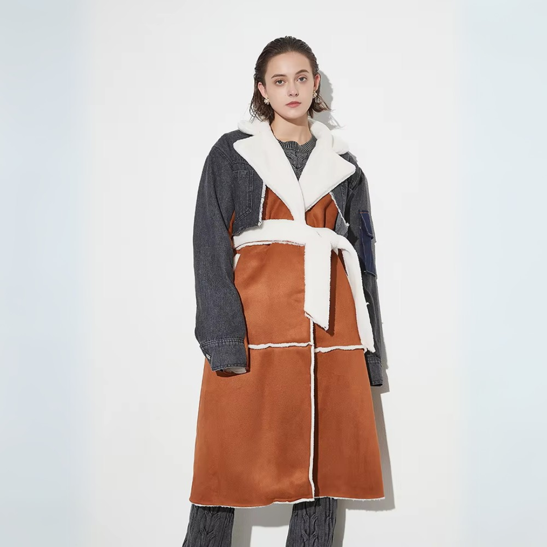 Modische Lange Jacke für Damen