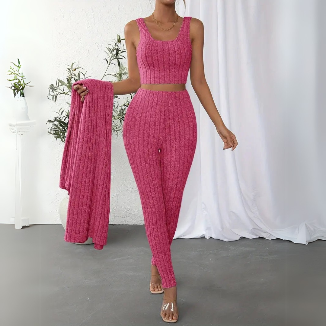 3-teiliges Freizeit Set für Damen
