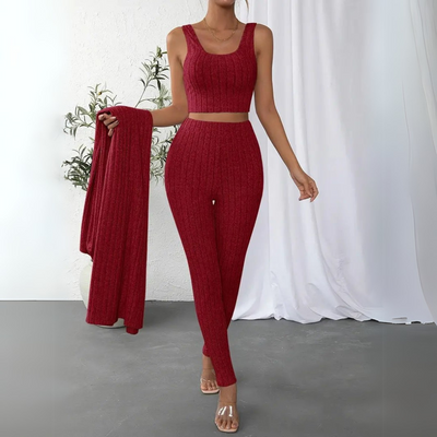 3-teiliges Freizeit Set für Damen