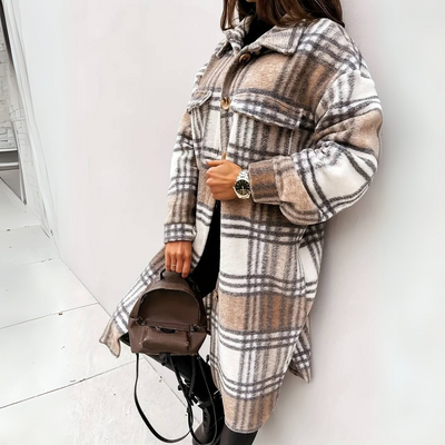 Stylischer Mantel für Damen