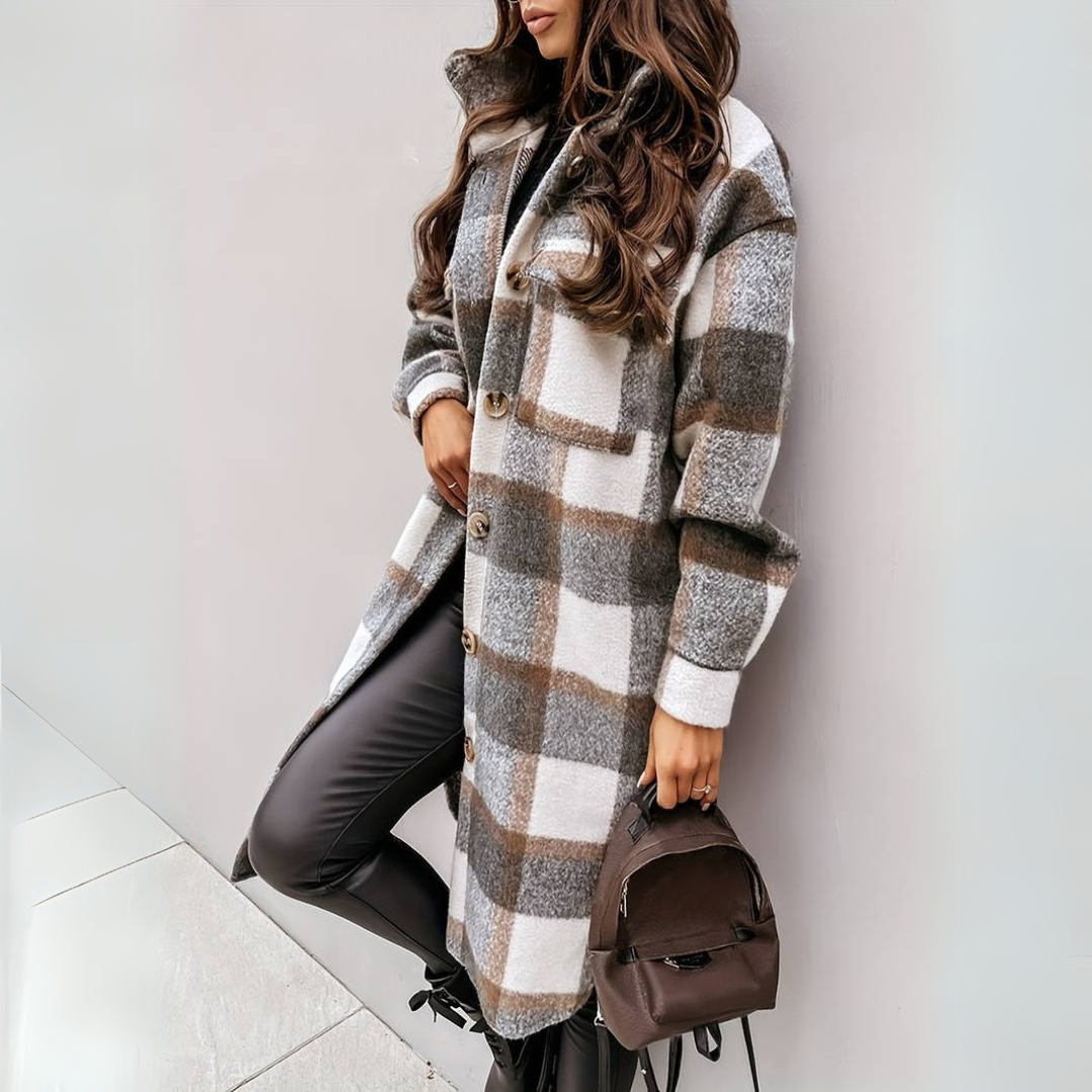 Stylischer Mantel für Damen