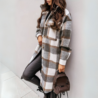 Stylischer Mantel für Damen