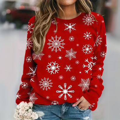 Stylischer Weihnachtspullover für Damen