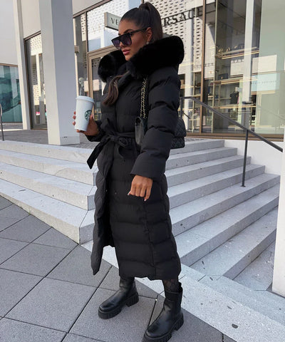 Quiana® | Langer Wintermantel