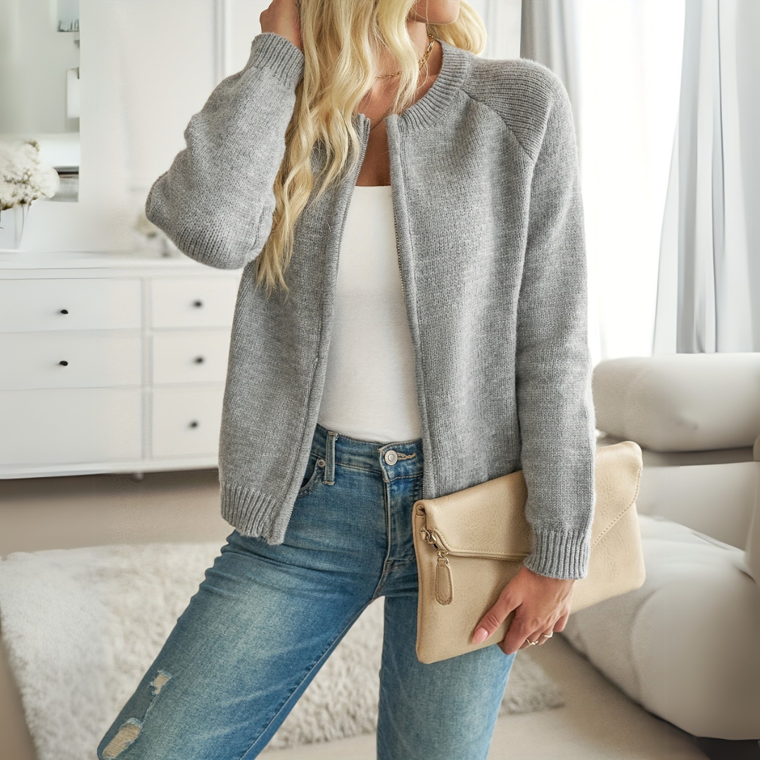 Lässige Strickjacke für Damen