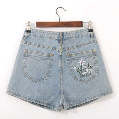 Monika - Frauen Denim Shorts