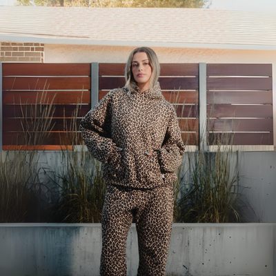 Leopardenjacke für Damen