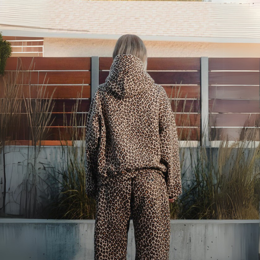 Leopardenjacke für Damen