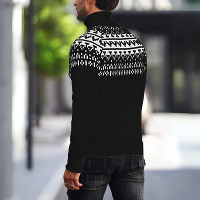 Lässiger Rollkragenpullover für Herren