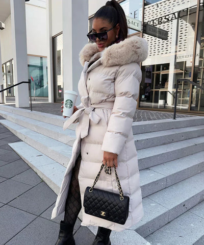 Quiana® | Langer Wintermantel
