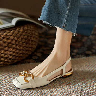 Joanna - Elegante Vintage-Sandalen