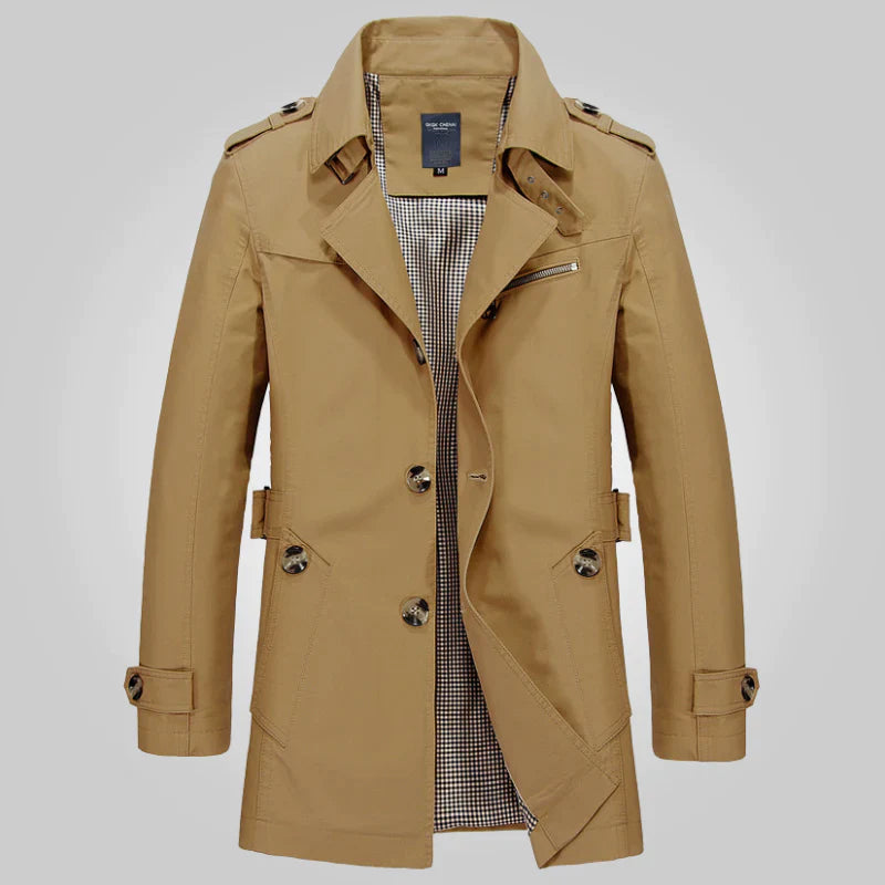 Ambrose Stilvoller Trenchcoat für Herren