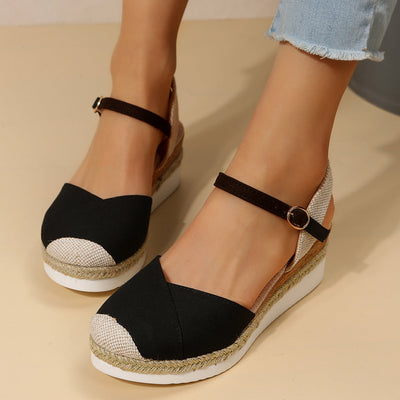 Gina - Bequeme Plateau-Sandalen