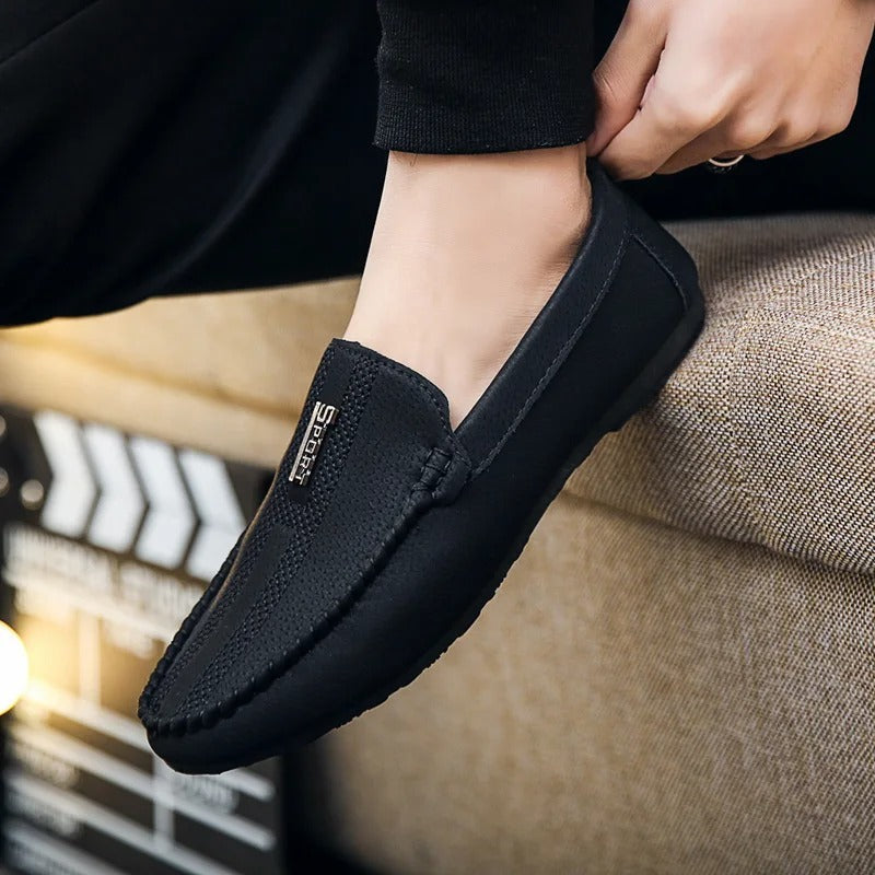Aziel - Schlanke Loafers aus Leder